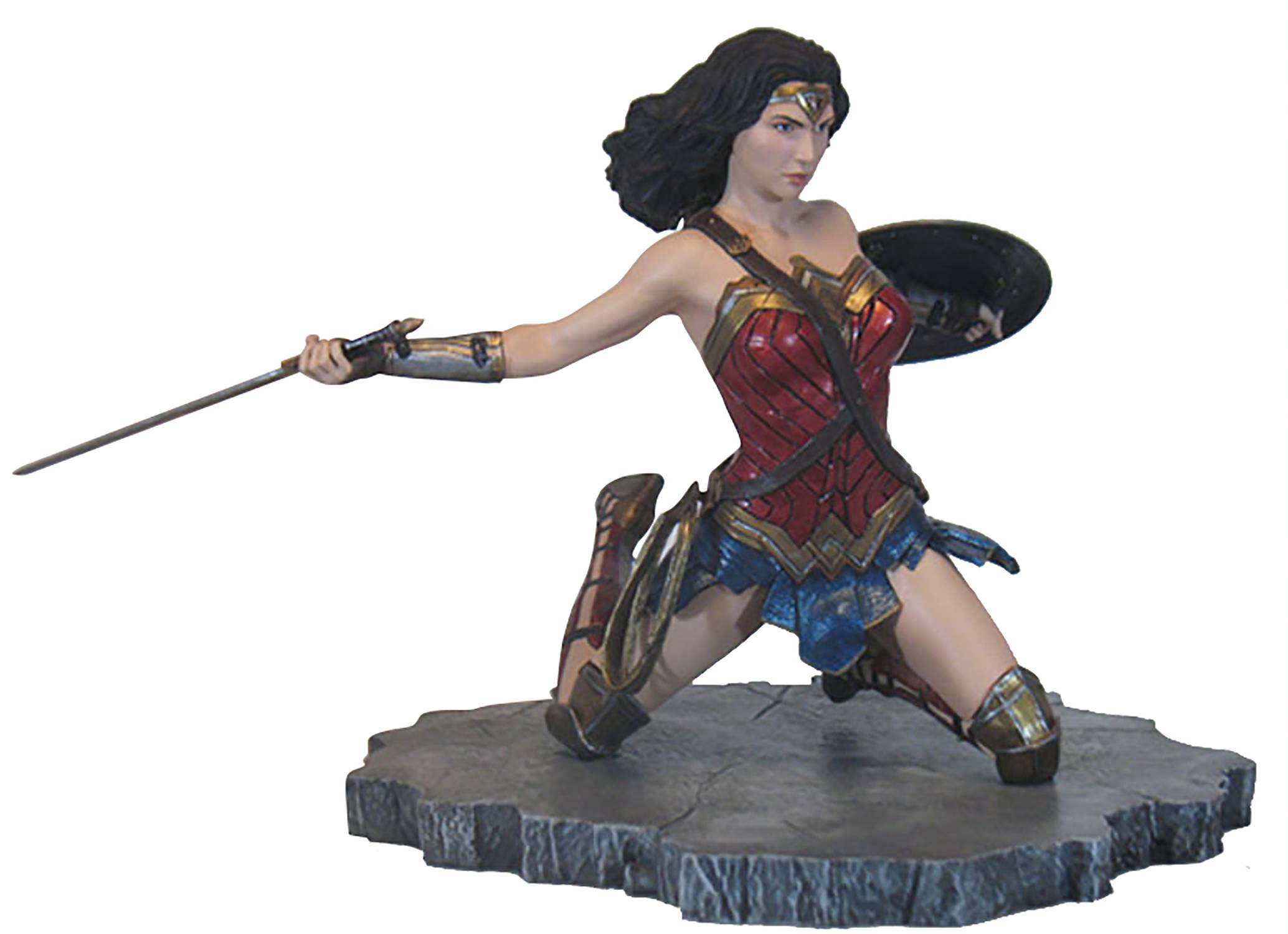 JLA Movie Gallery Wonder Woman PVC Figure