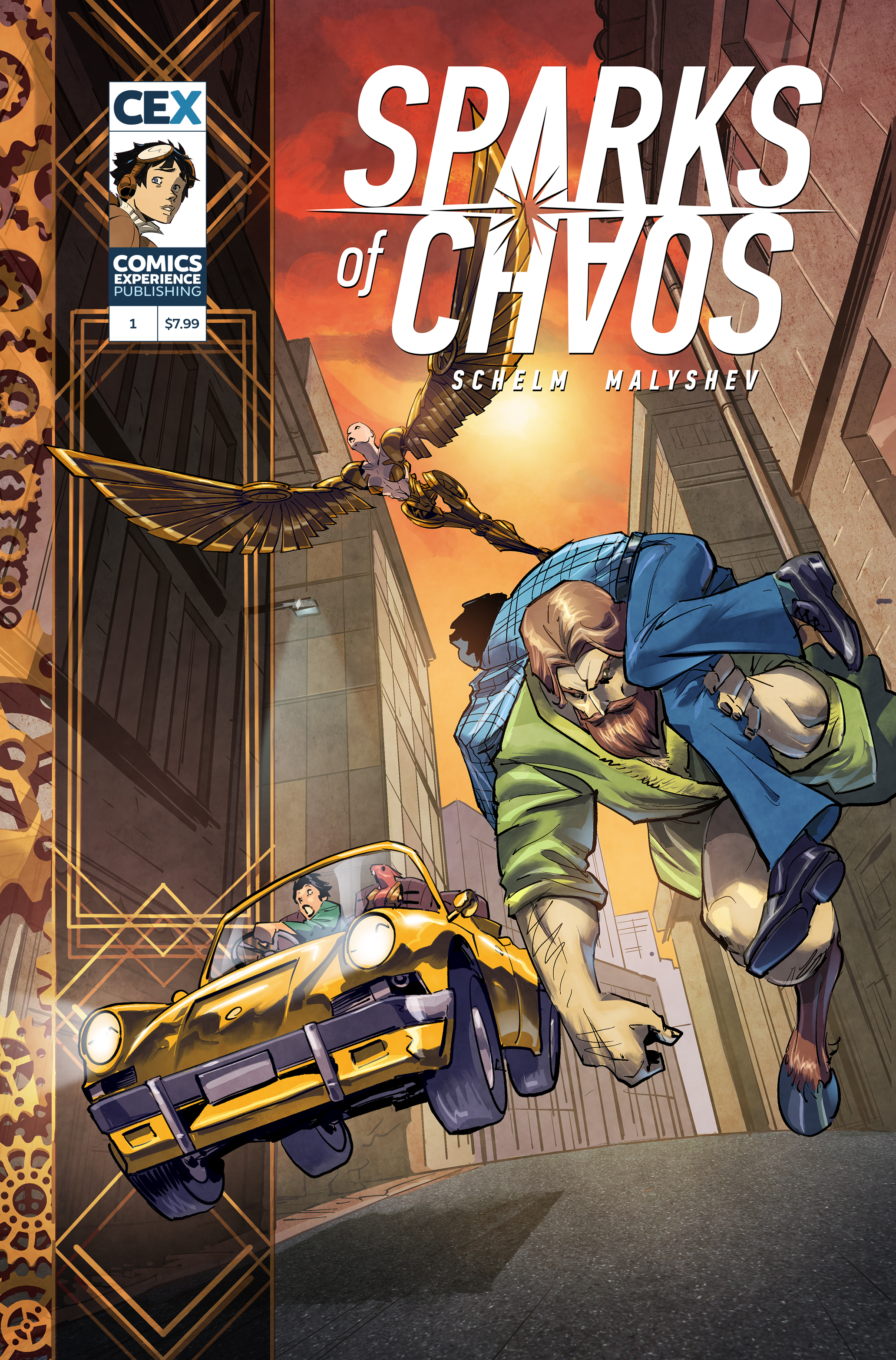 Sparks of Chaos #1 Cover B Alex Malyshev Variant (Of 3)