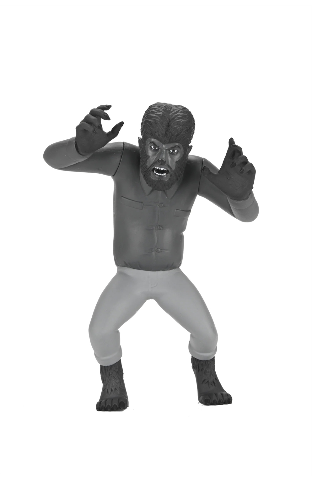 Neca Toony Terrors Series 10 Silver Screen Edition Wolfman Action Figure