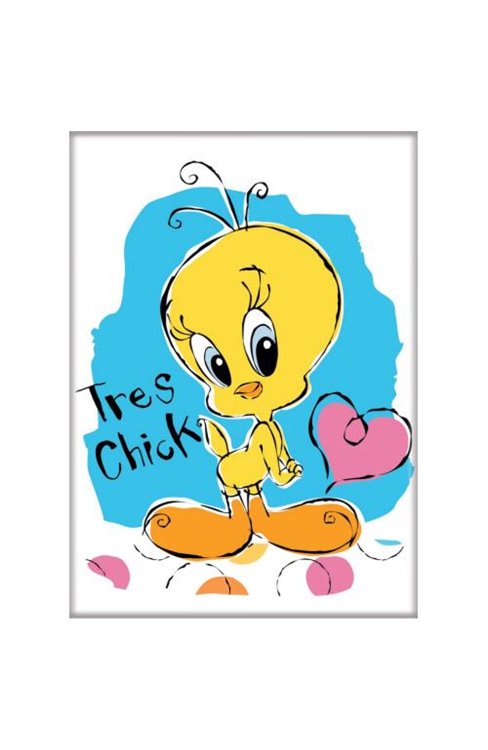 Looney Tunes Tweety Tres Chick Magnet