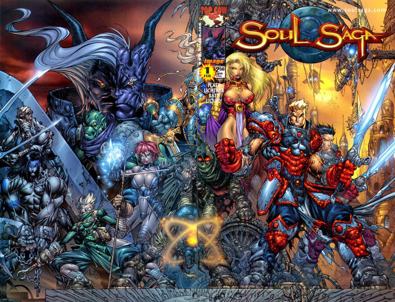 Soul Saga #1 [Stephen Platt Regular Cover]-Fine (5.5 – 7)