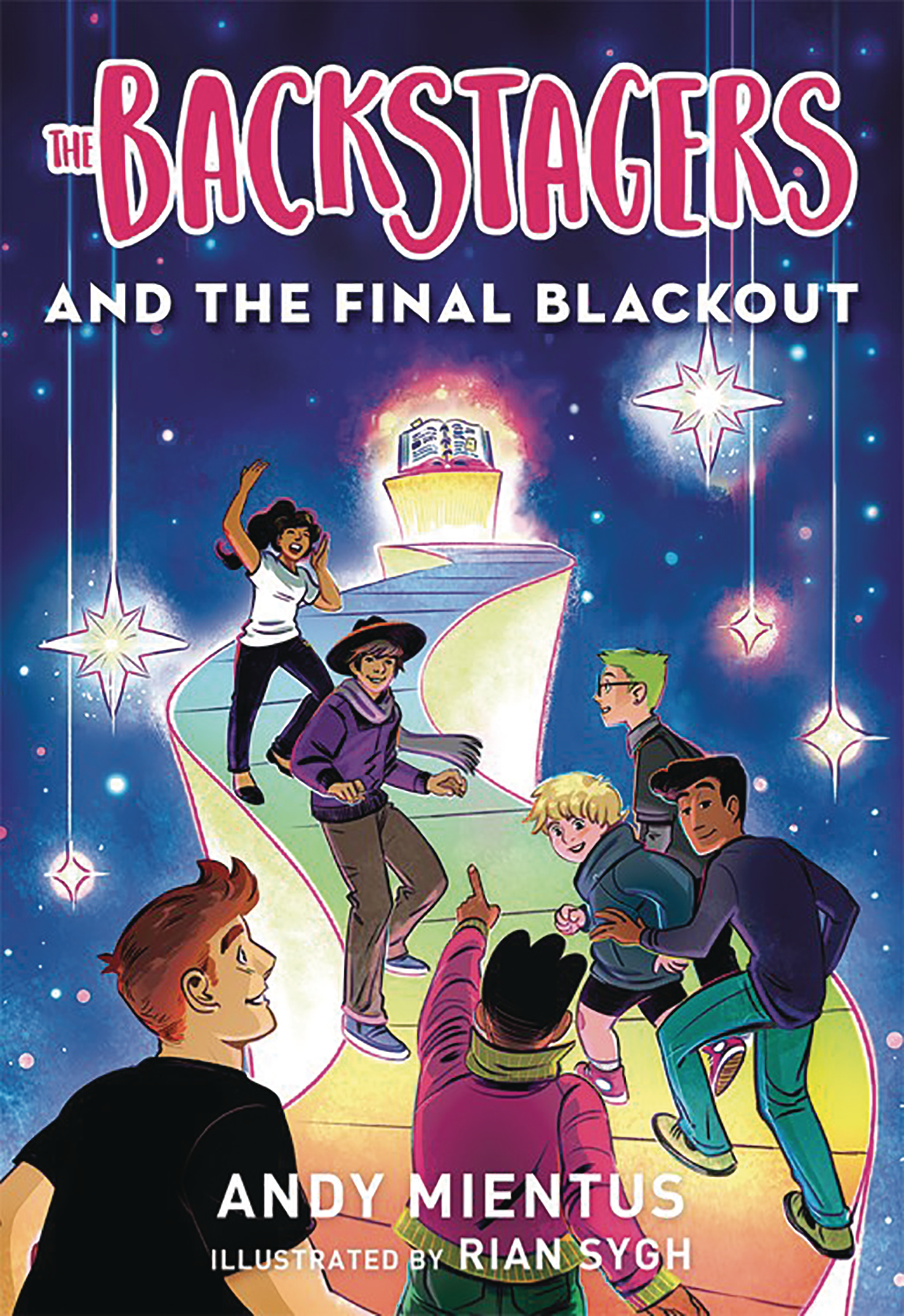 Backstagers Illustrated Soft Cover Novel Volume 3 Final Blackout