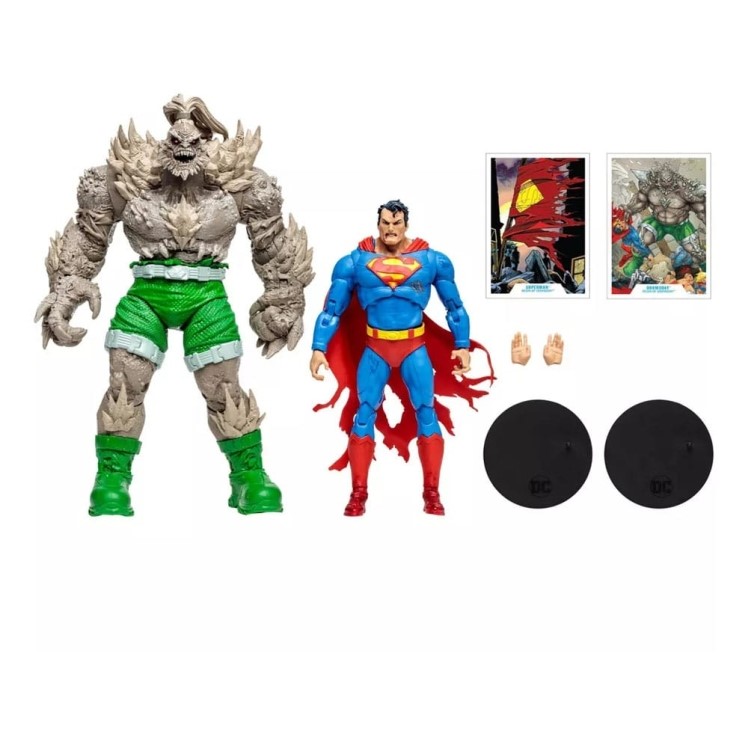 DC Multiverse Superman Vs Doomsday (Gold Label)