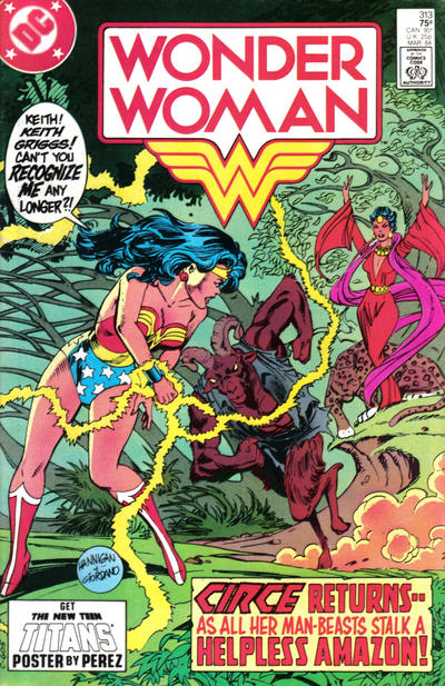 Wonder Woman #313 [Newsstand]-Good (1.8 – 3)