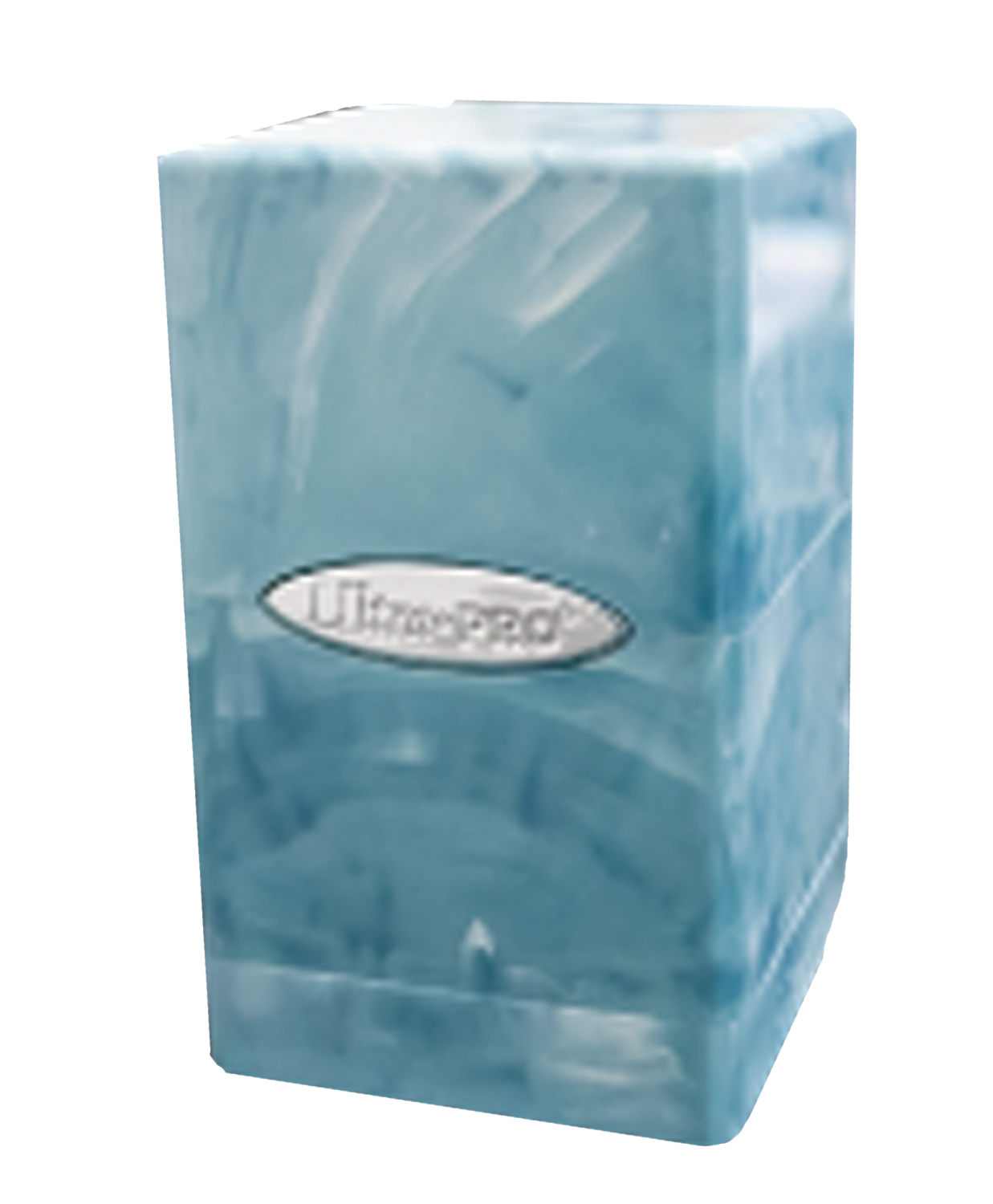 Ultra Pro Satin: Tower Marble Light Blue White