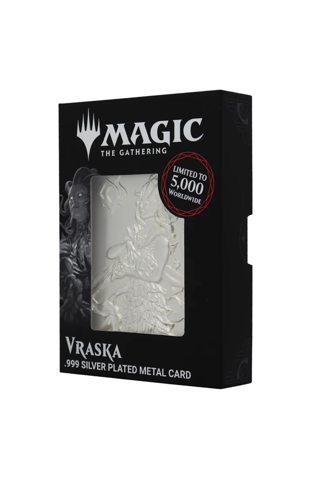 Magic The Gathering Limited Edition .999 Silver Plated Vraska Ingot