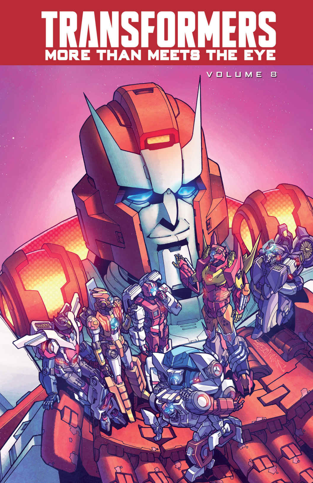 Transformers More Than Meets The Eye Graphic Novel Volume 8