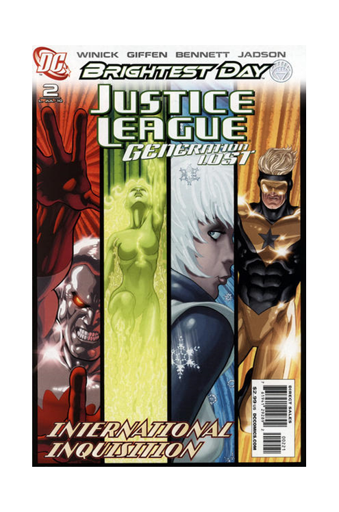 Justice League Generation Lost #2 (Brightest) Variant Edition