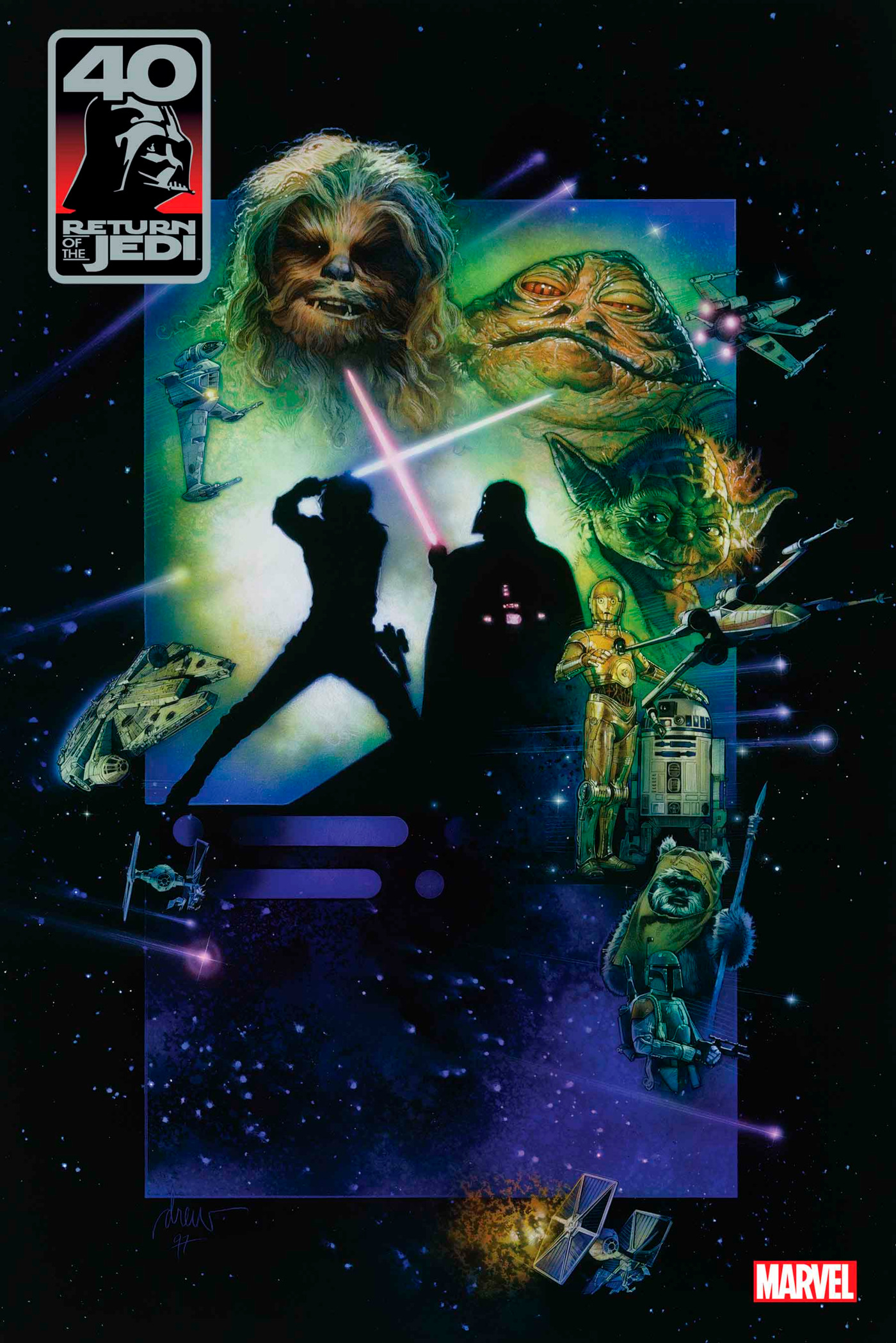 Star Wars: Return of the Jedi - The #40th Anniversary Covers by Chris Sprouse 1 Movie Poster Variant