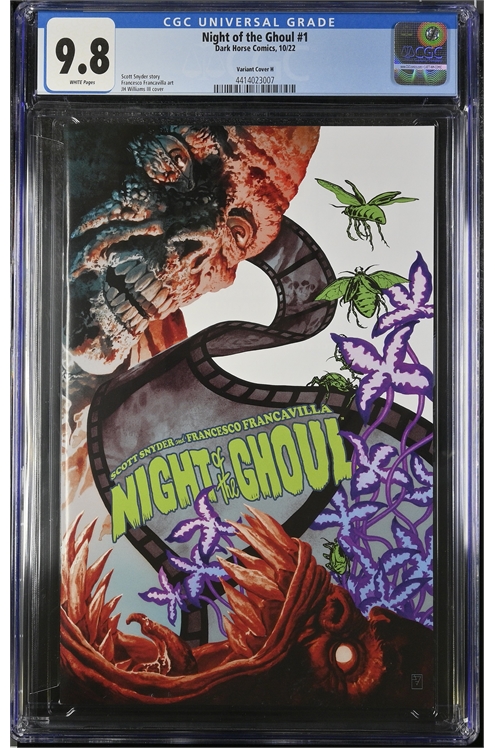 Night of The Ghoul #1 Cover H (1:1000 Variant) Cgc 9.8