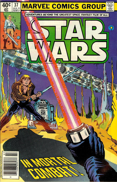 Star Wars #37 [Newsstand]-Very Fine (7.5 – 9)