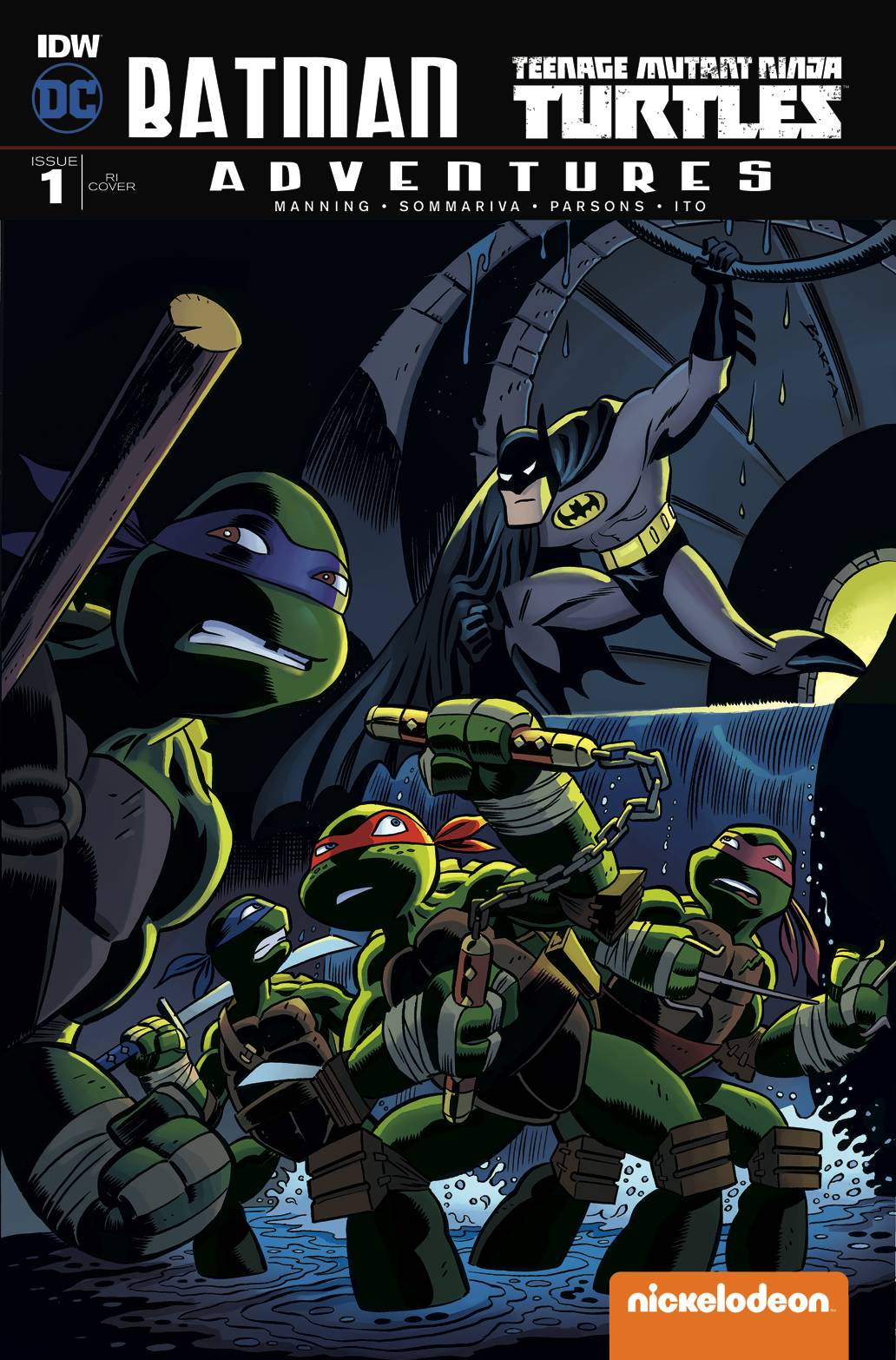 Batman Teenage Mutant Ninja Turtles Adventures #1 1 for 10 Incentive