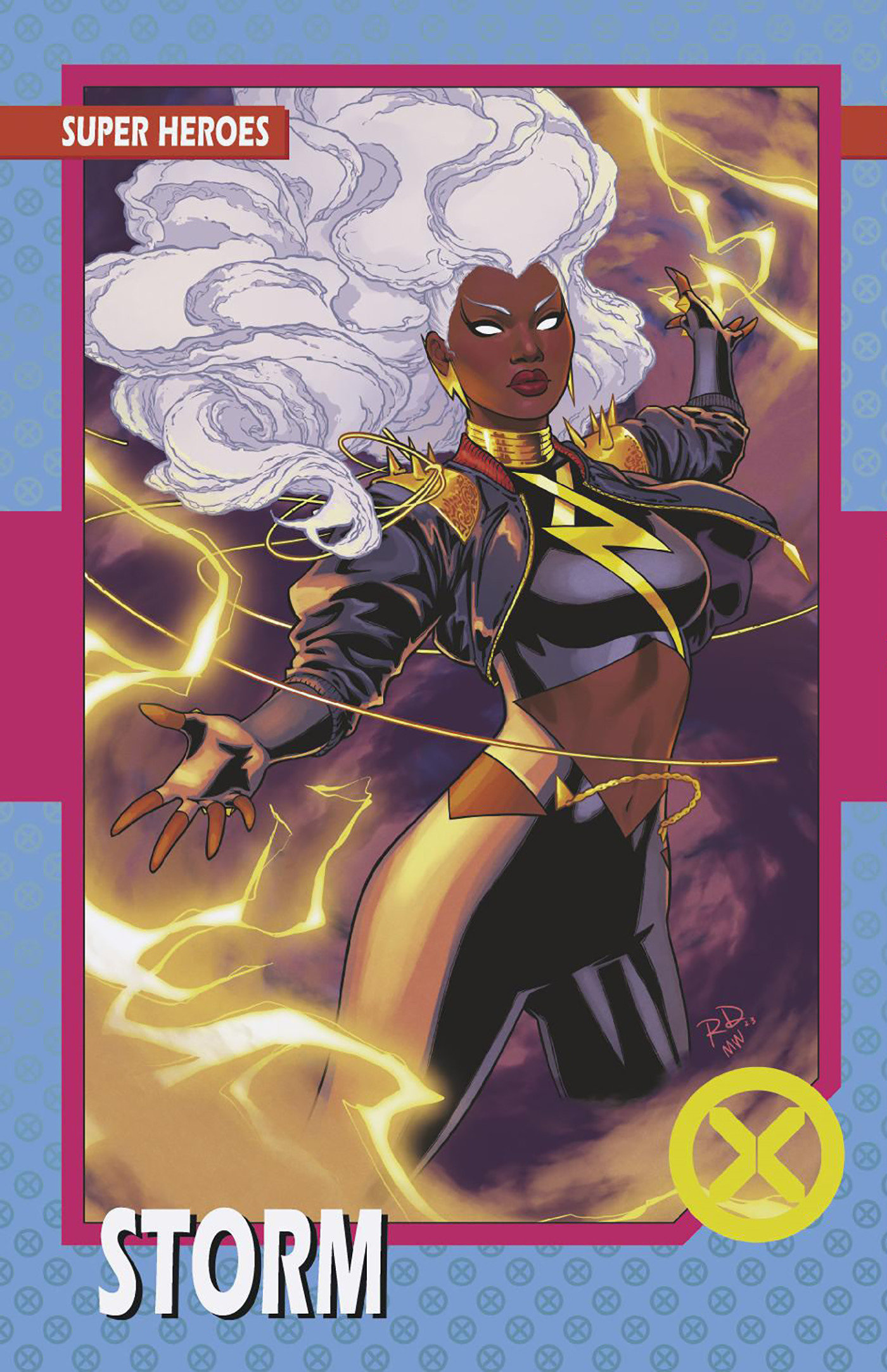 X-Men #33 Russell Dauterman Trading Card Variant (Fall of the House of X) (2021)