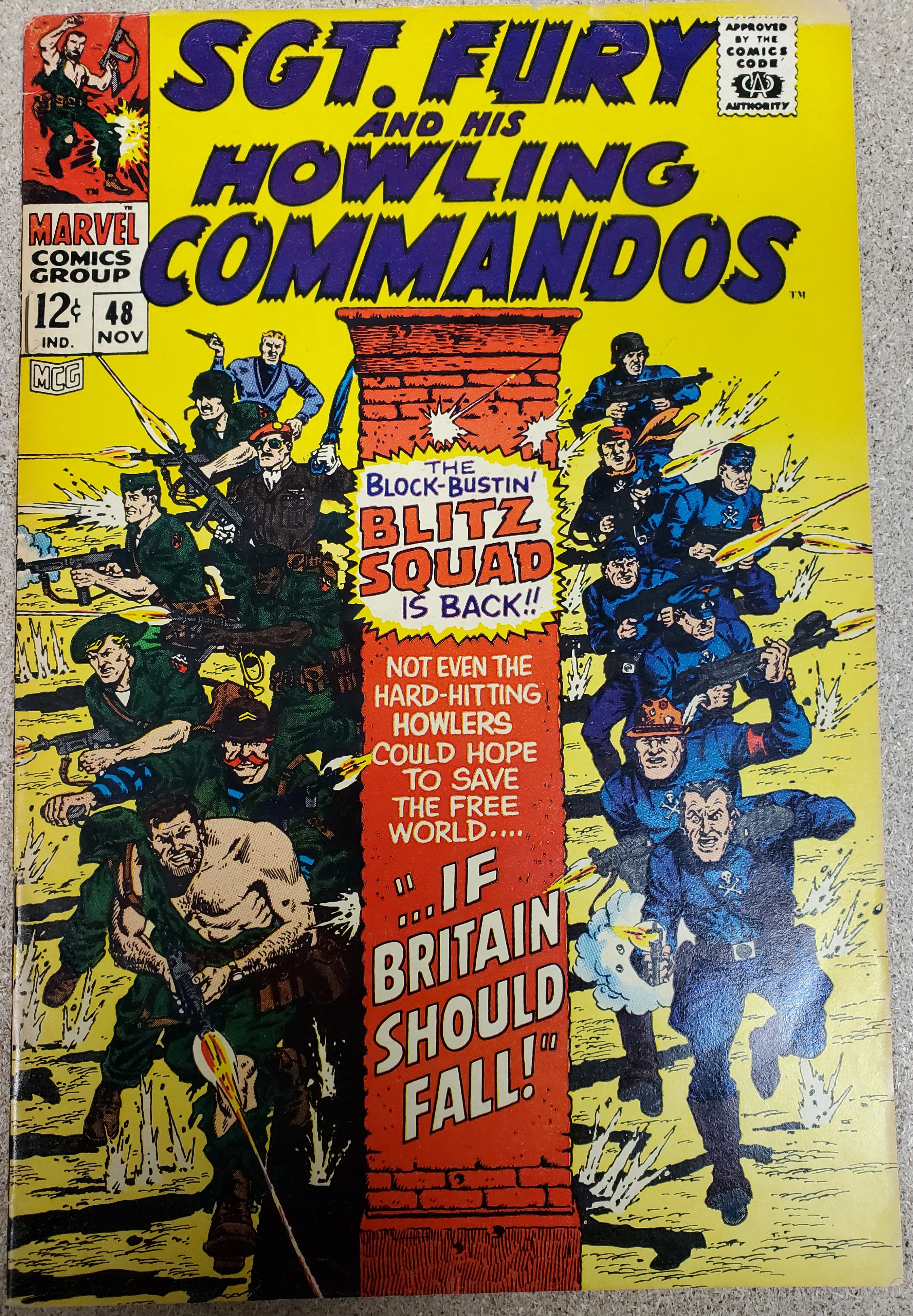 Sgt. Fury #48 (1963)-Fine (5.5 – 7)