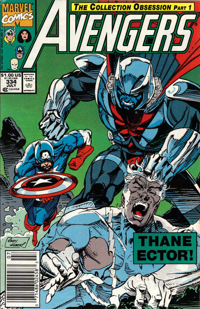 The Avengers #334 [Newsstand]-Good (1.8 – 3)