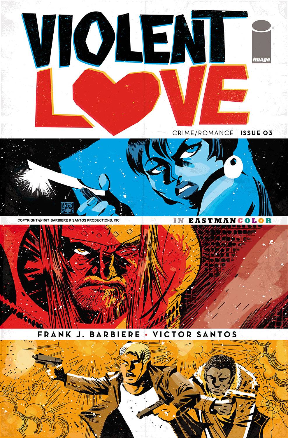 Violent Love #3 Cover B Santos