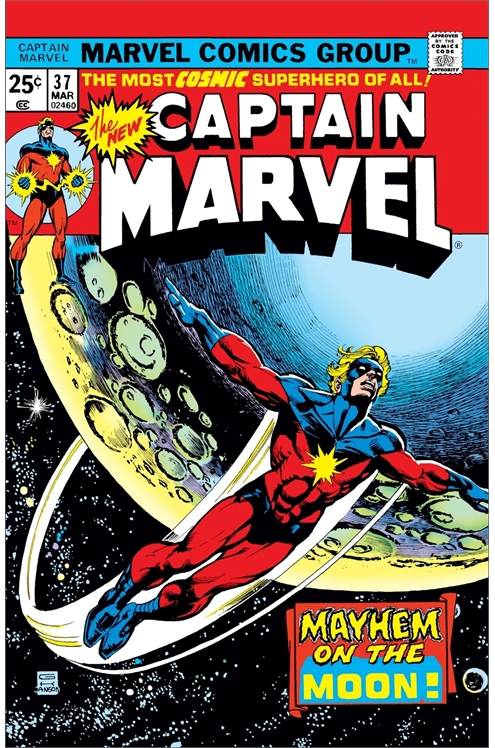 Captain Marvel Volume 1 #37