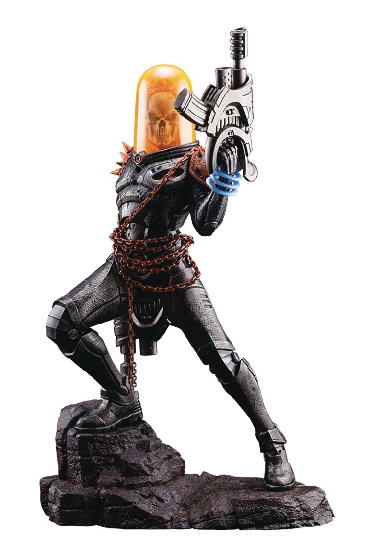 Art Fx Premier Cosmic Ghost Rider Statue