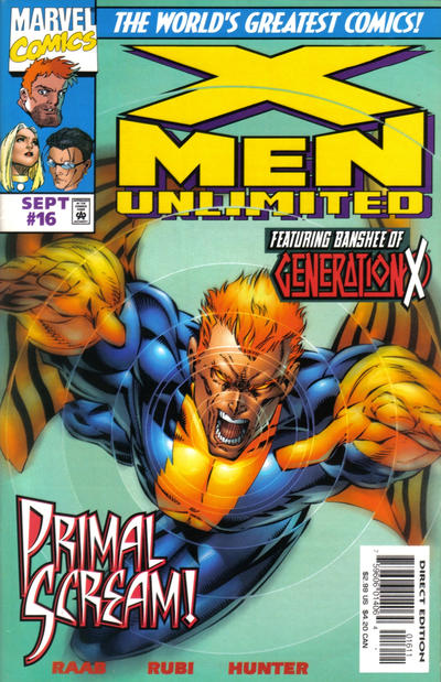X-Men Unlimited #16 [Direct Edition]-Very Fine (7.5 – 9)