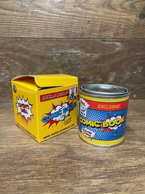 Gorilla Candles - Comic Book Scented Candle