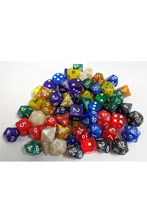 Mystery Assorted D4-D12 Dice 