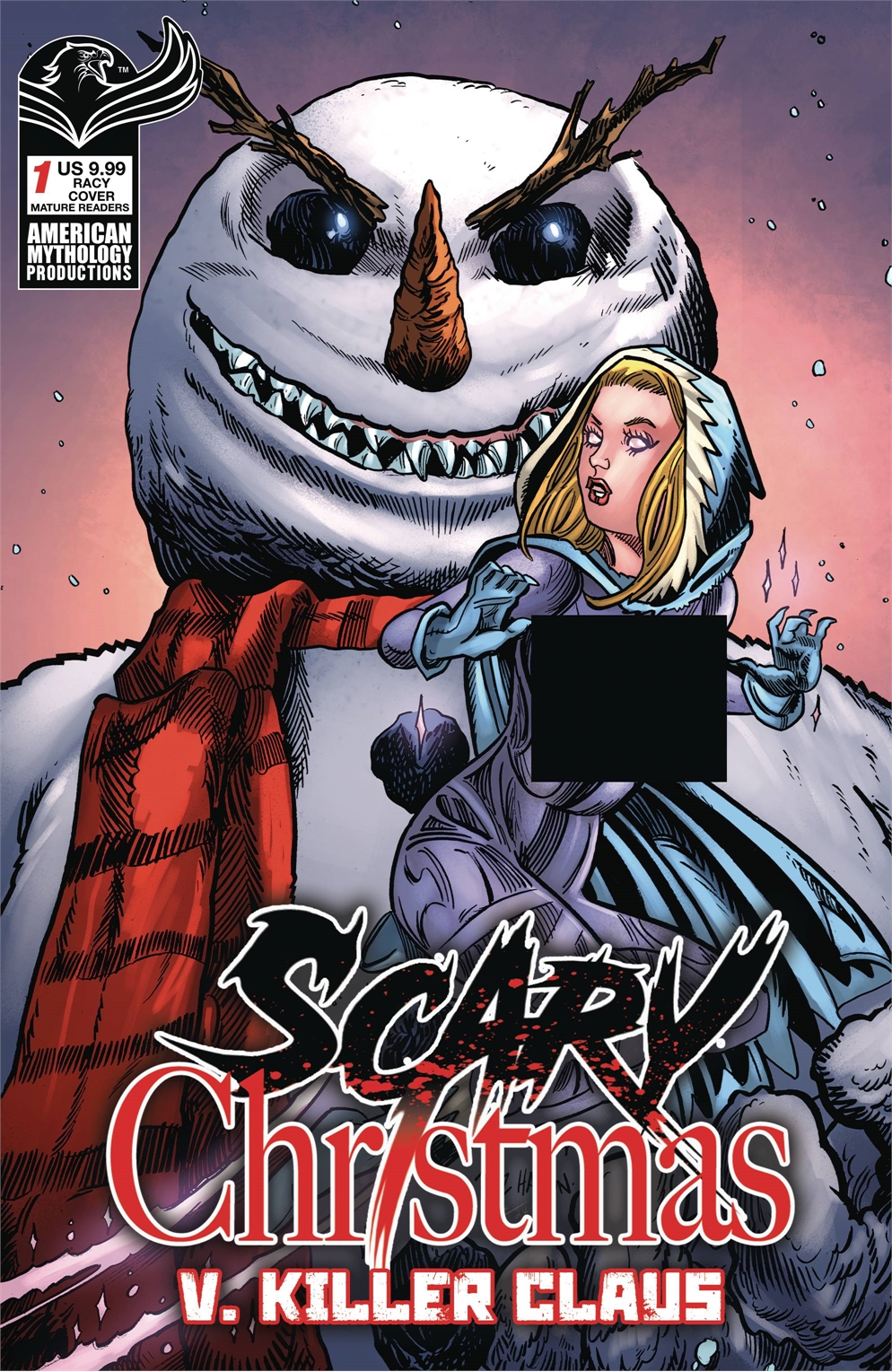 Scary Christmas V Killer Claus Cover C Racy