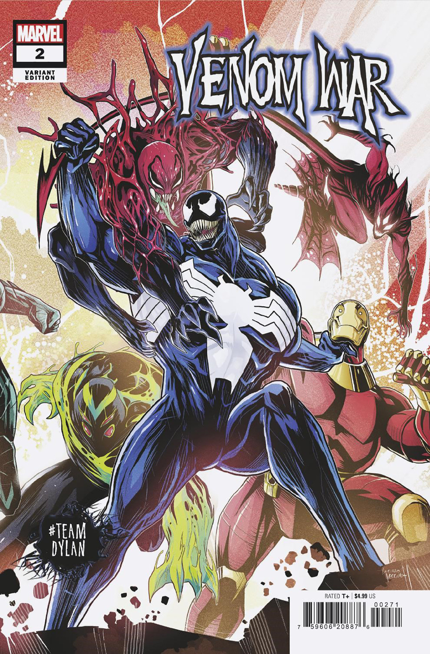 Venom War #2 Luciano Vecchio Team Dylan Variant (Venom War)