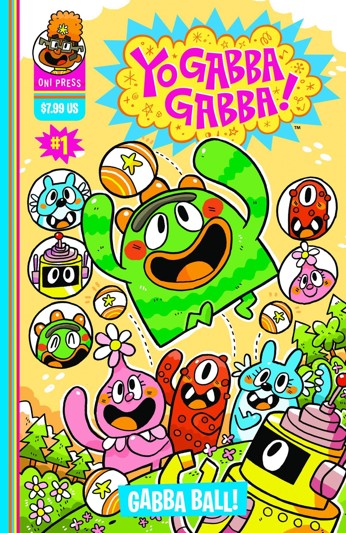 Yo Gabba Gabba Board Comic #1 Gabba Ball