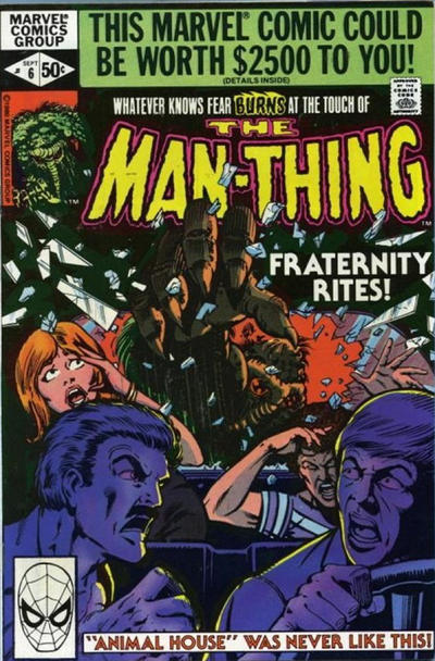 Man-Thing #6 [Direct](1979)-Very Fine (7.5 – 9)