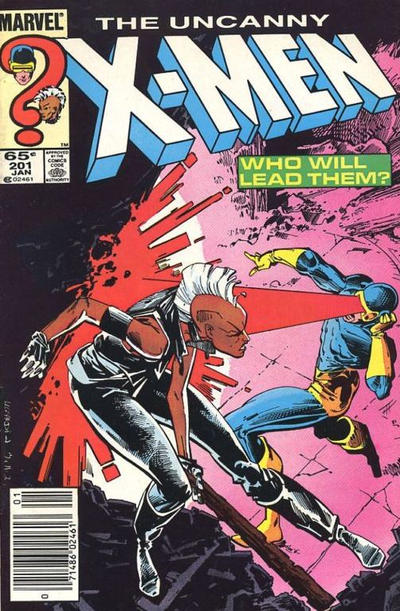 The Uncanny X-Men #201 [Newsstand]-Very Good