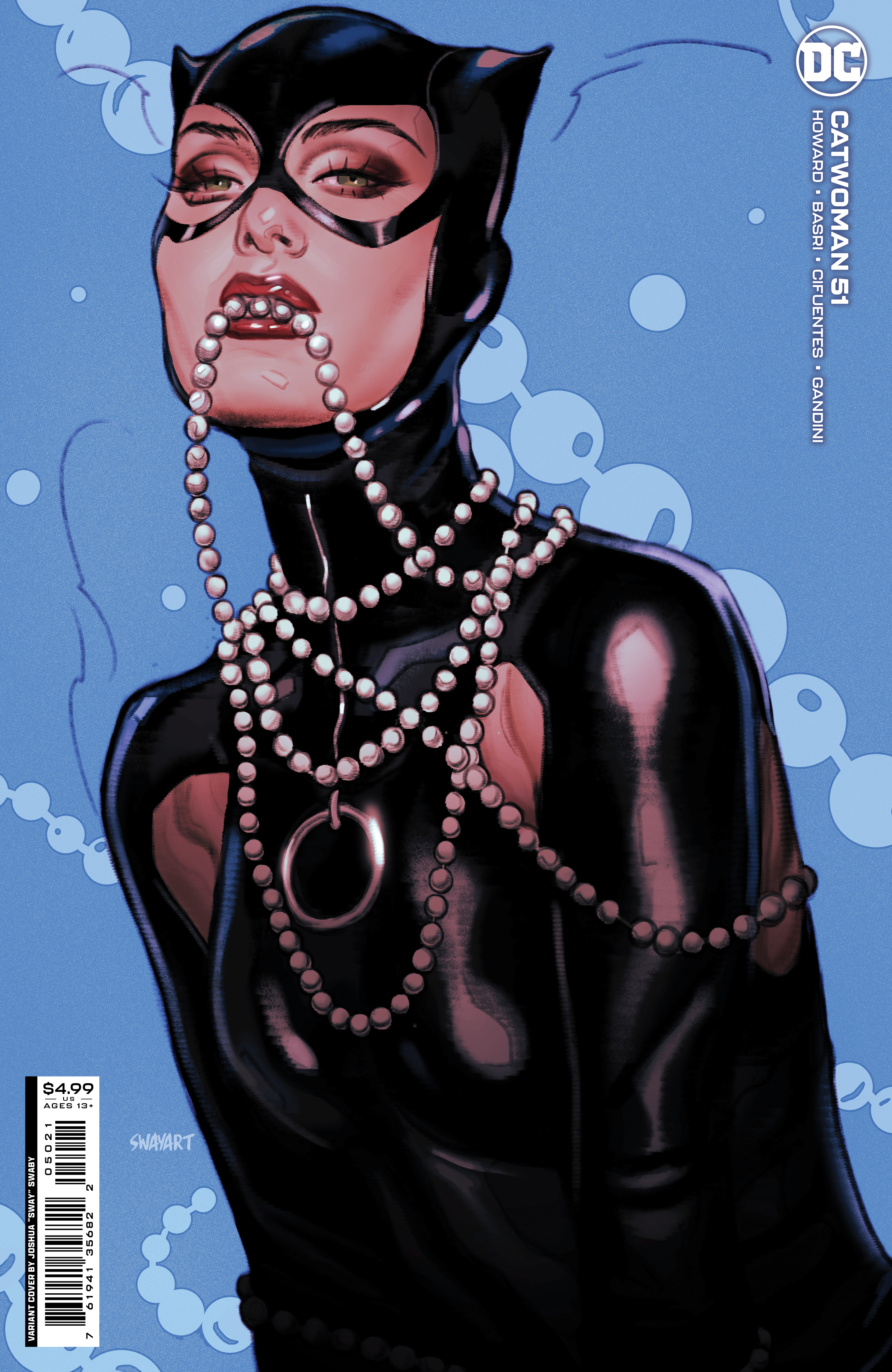 Catwoman #51 Cover B Joshua Sway Swaby Card Stock Variant (2018)