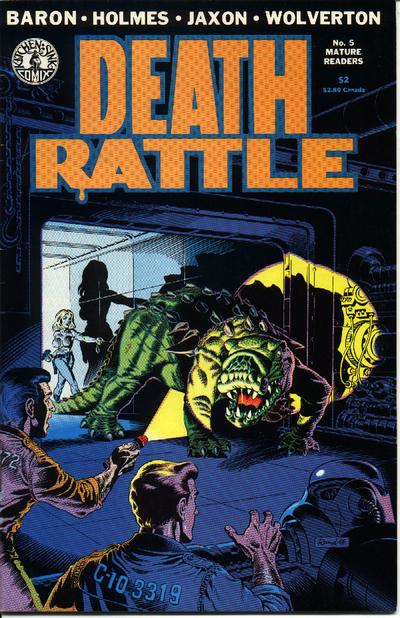 Death Rattle #5-Near Mint (9.2 - 9.8)
