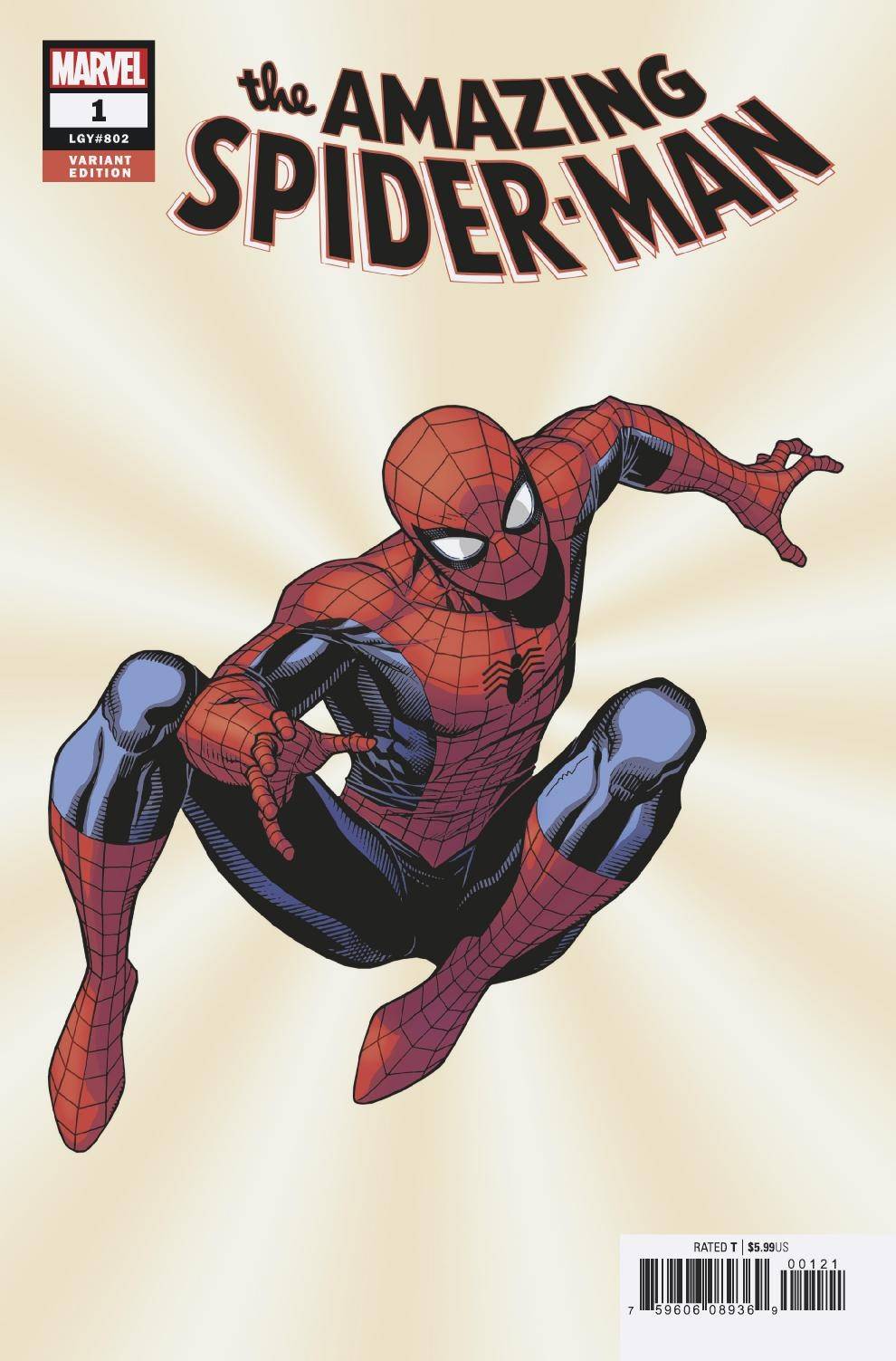 Amazing Spider-Man #1 Cheung Variant (2018)