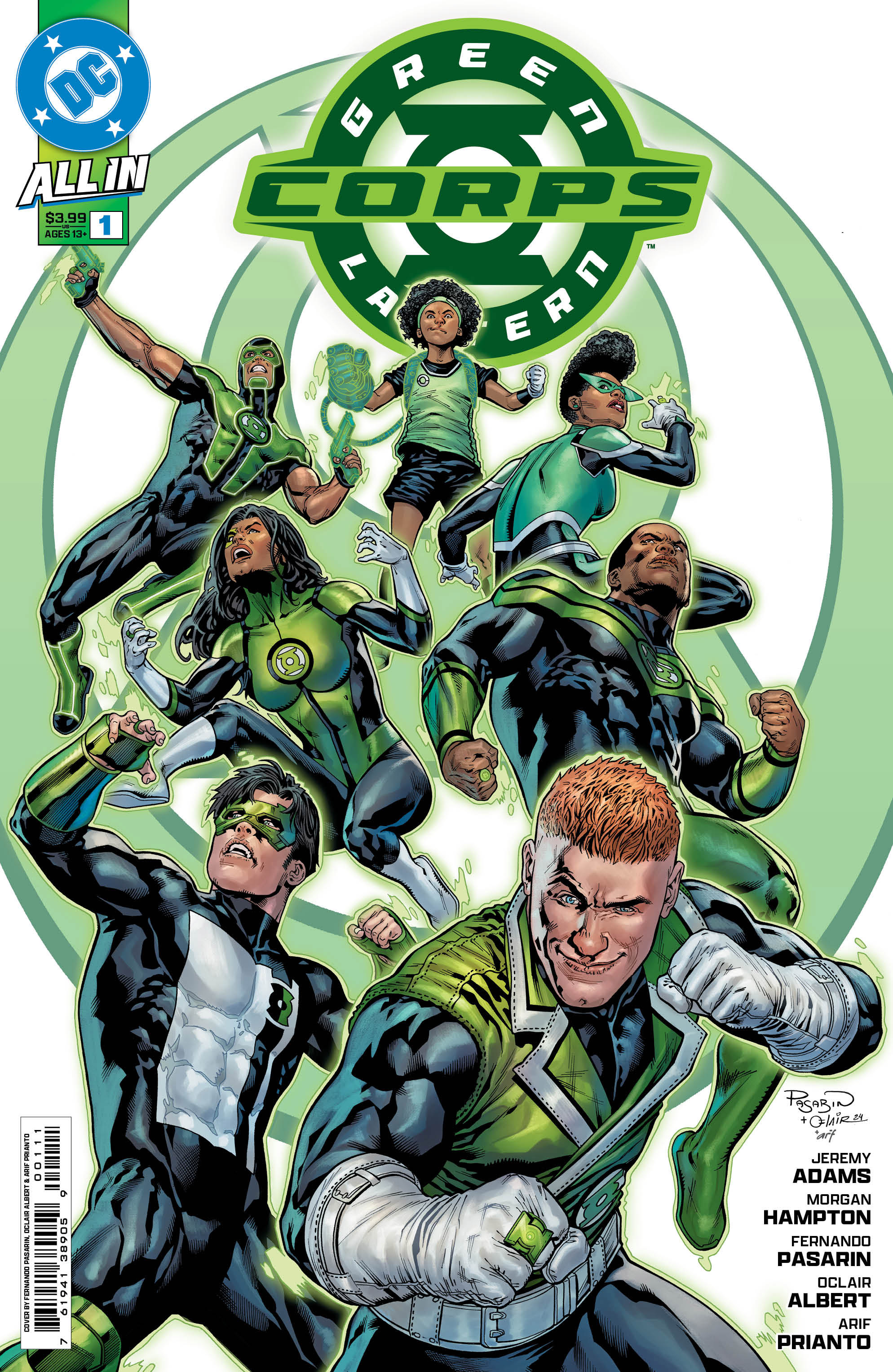 Green Lantern Corps #1 Cover A Fernando Pasarin & Oclair Albert