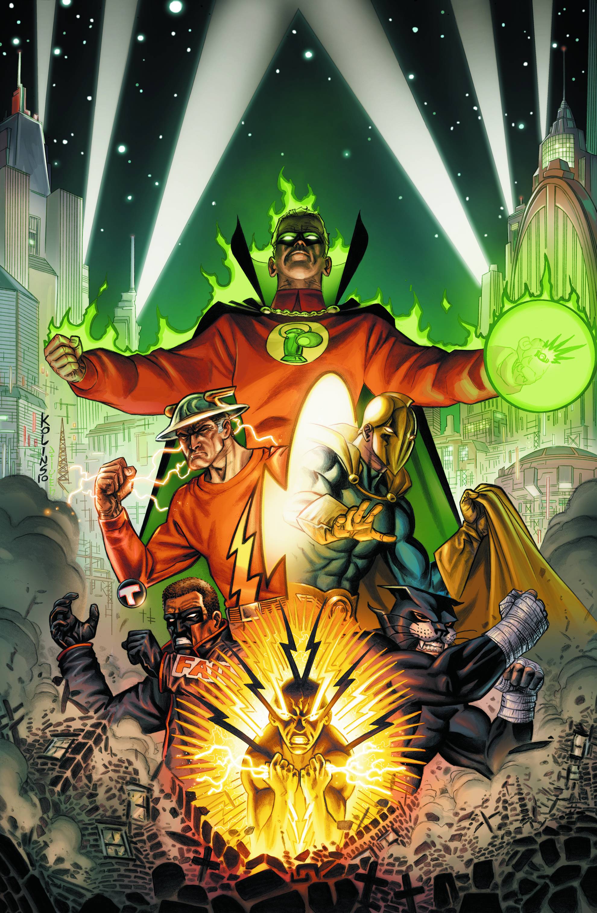 Justice Society of America Super Town Graphic Novel