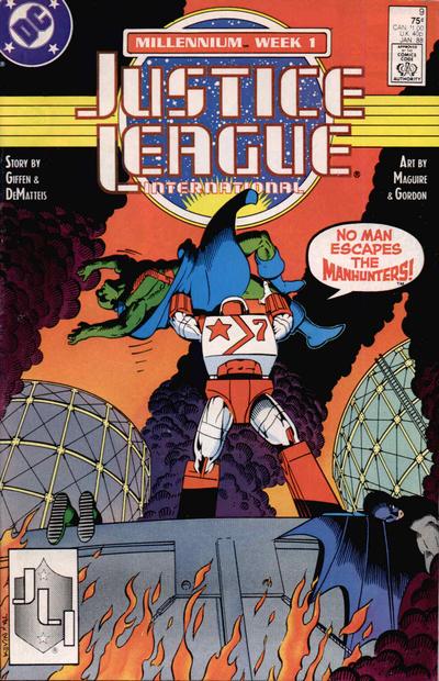 Justice League International #9 [Direct]-Near Mint (9.2 - 9.8)