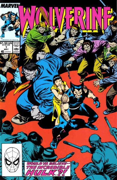 Wolverine #7 [Direct](1988)-Very Fine (7.5 – 9)