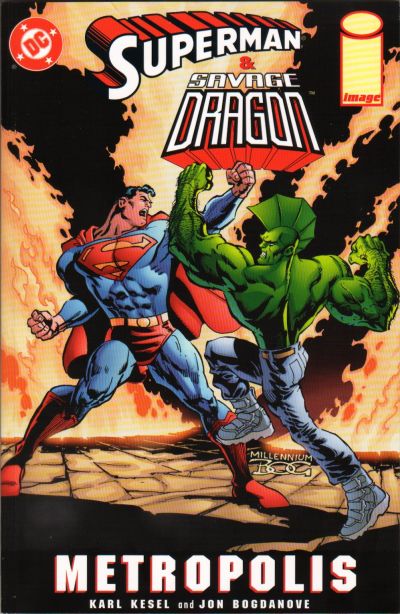 Superman & Savage Dragon Metropolis