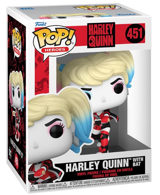 Harley Quinn with Bat Funko Pop! Vinyl Figure #451