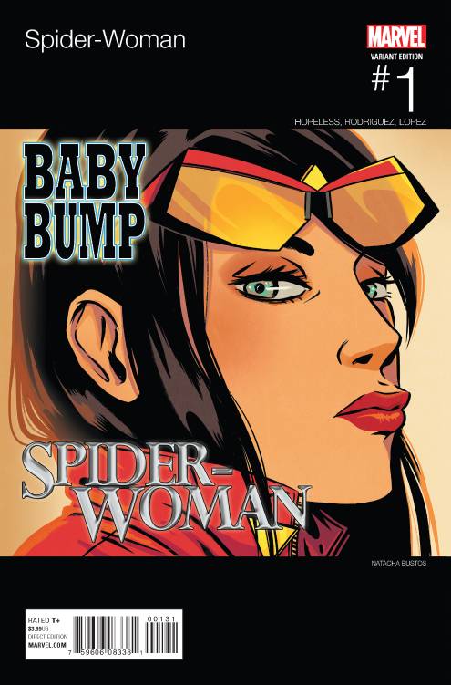 Spider-Woman #1 (Bustos Hip hop Variant) (2015)