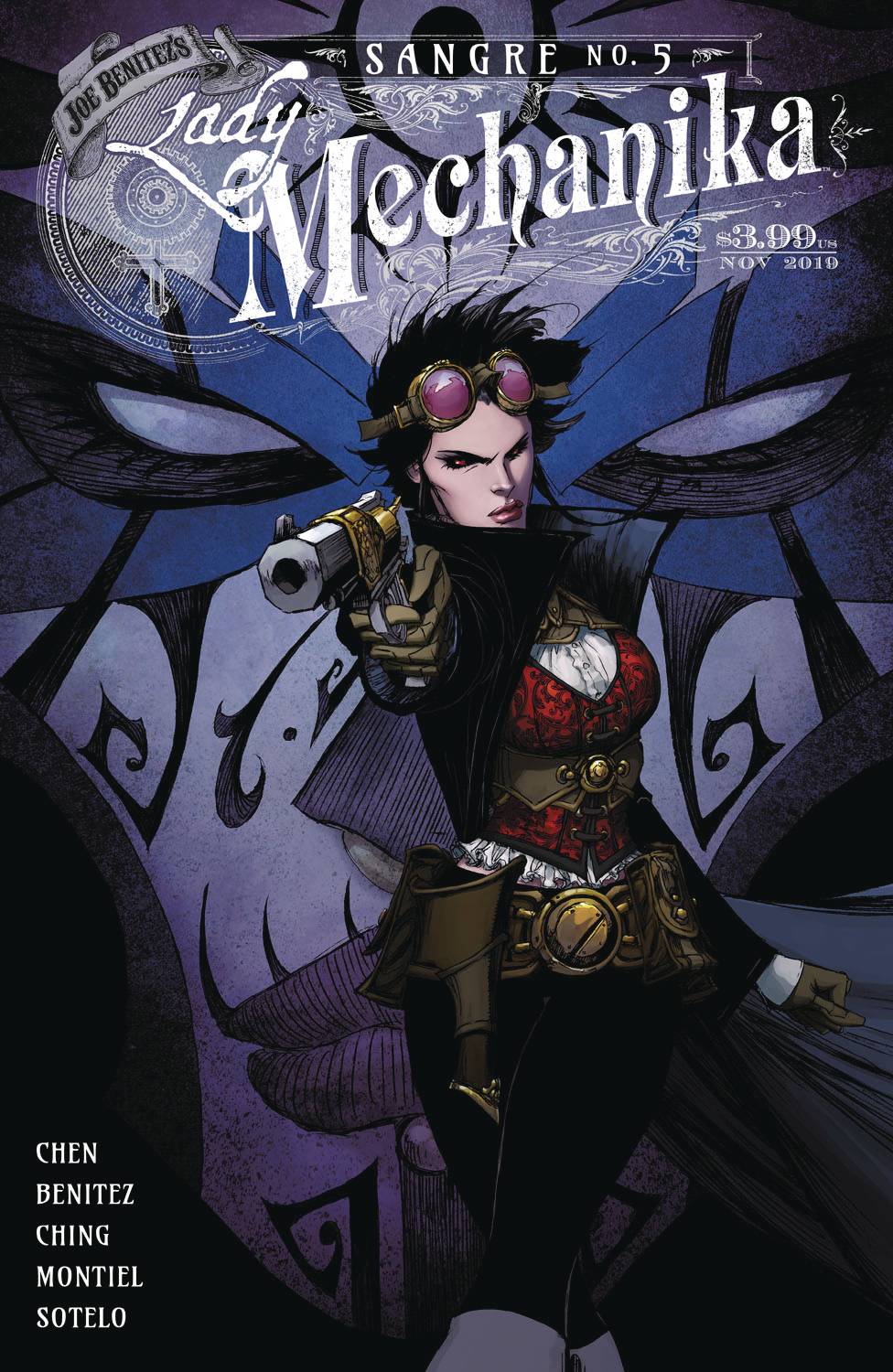 Lady Mechanika Sangre #5 Main & Mix Variant Covers (Of 5)