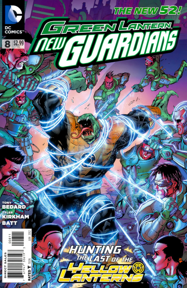 Green Lantern New Guardians #8 (2011)