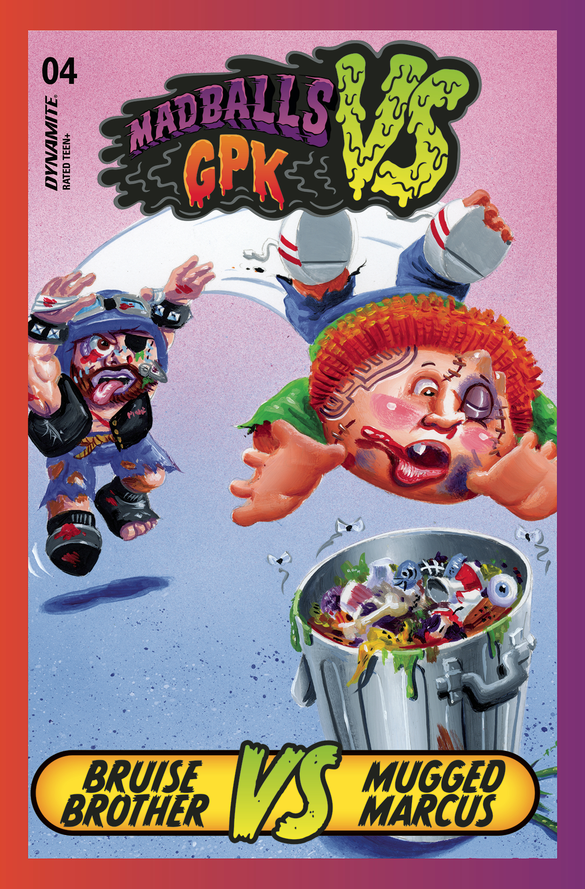 Madballs Vs Garbage Pail Kids #4 Cover C Trading Card