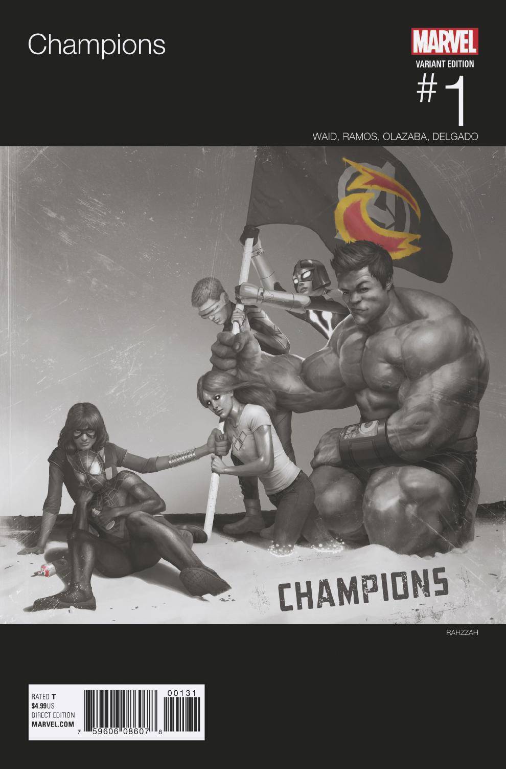 Champions #1 (Rahzzah Hip-Hop Variant) (2016)
