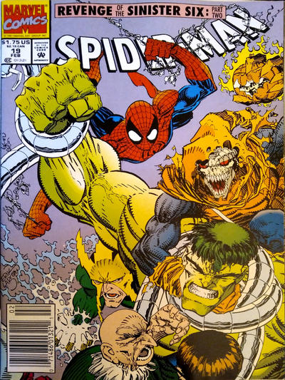 Spider-Man #19 [Newsstand]-Fine (5.5 – 7)