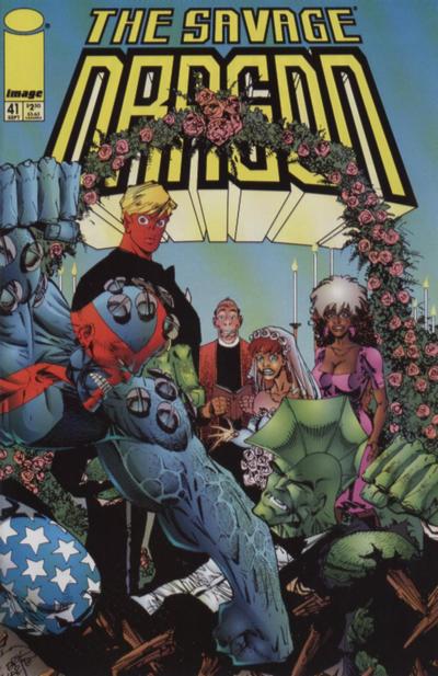 Savage Dragon #41-Fine (5.5 – 7) Jozef Szekeres Risque Pin-Up 