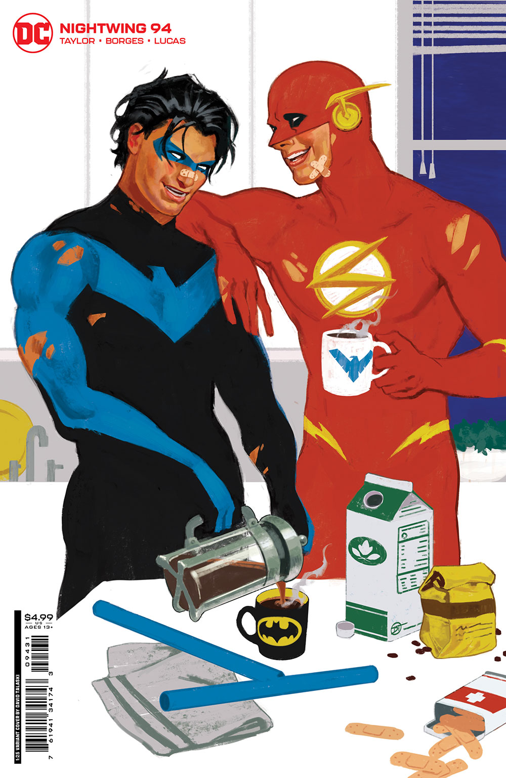 Nightwing #94 Cover C 1 for 25 Incentive David Talaski Card Stock Variant (2016)