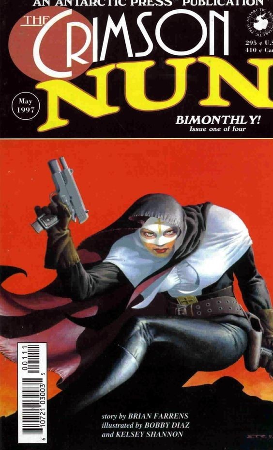 The Crimson Nun Limited Series Bundle Issues 1-4