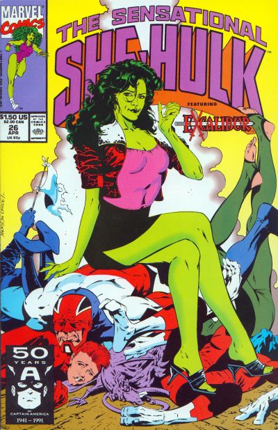 The Sensational She-Hulk #26-Near Mint (9.2 - 9.8)