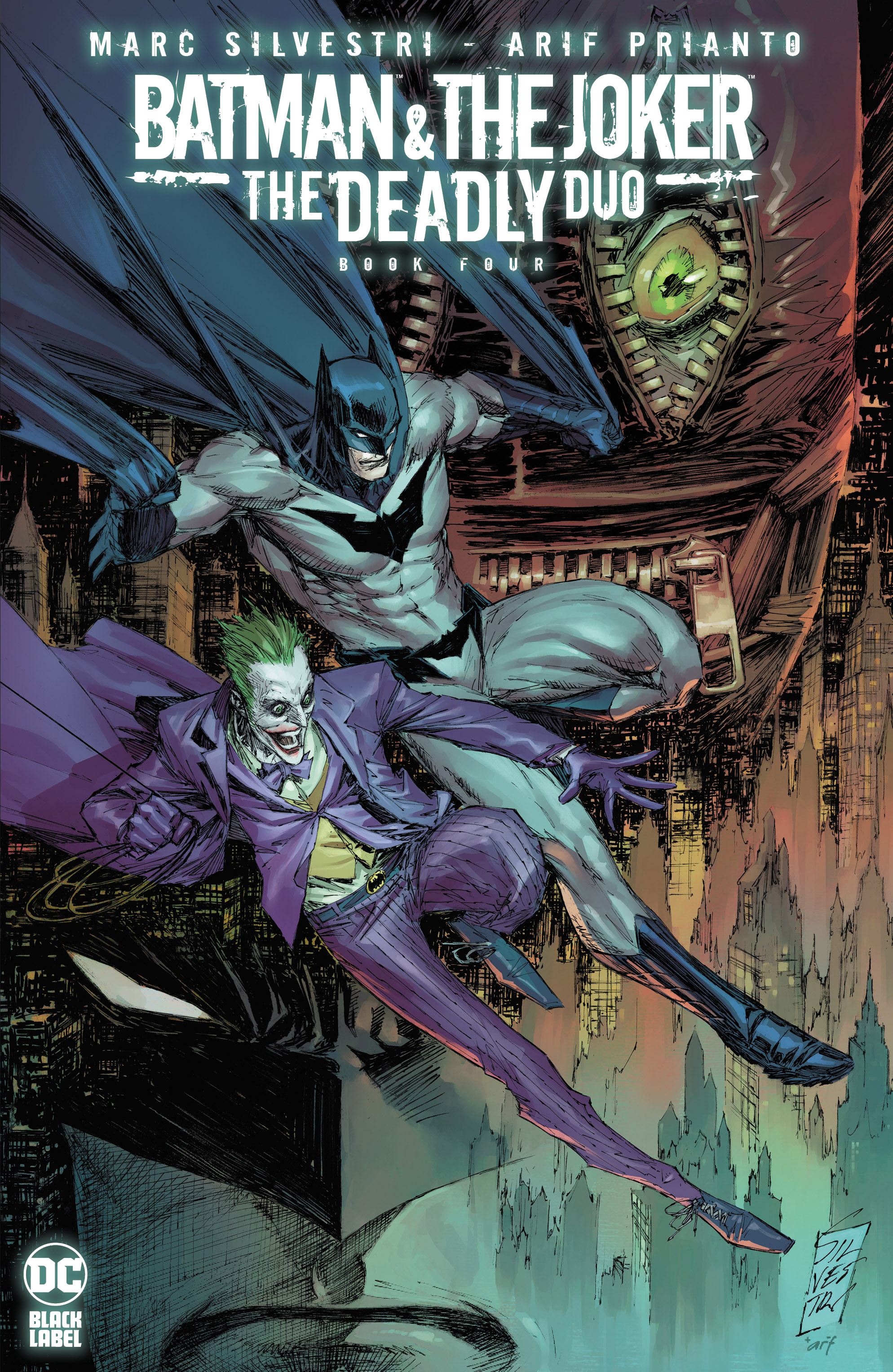 Batman & The Joker The Deadly Duo #4 Cover A Marc Silvestri (Mature) (Of 7)